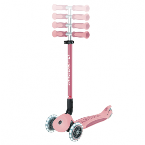 GLOBBER GO UP DELUXE LIGHTS 360 °三合一可摺疊兒童滑板車